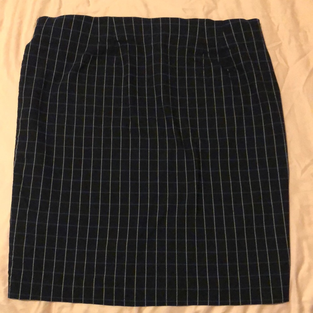 Blue plaid